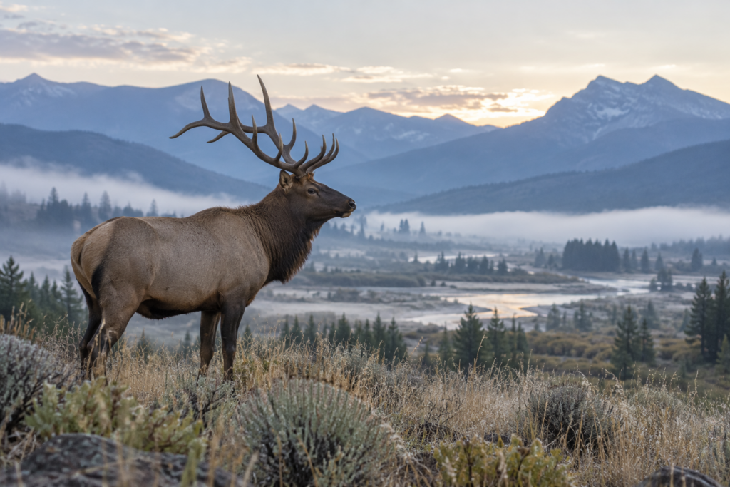 Glassing Techniques for High Desert Elk